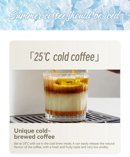 Semi-Automatic Espresso Machine – 20 Bar, Temp Adjustable - stirhaus