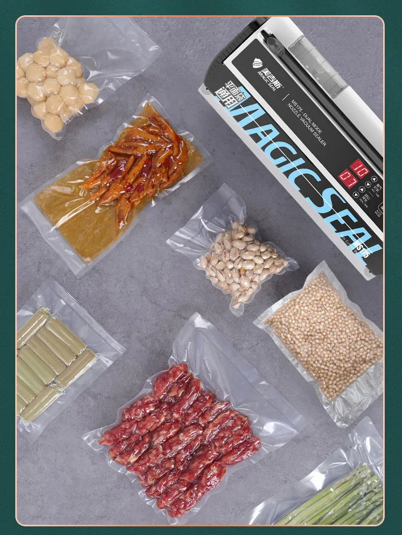 Electric Vacuum Sealer – 30cm Automatic Food Packaging Machine with Dual Mode & Dehumidifying Tank - stirhaus