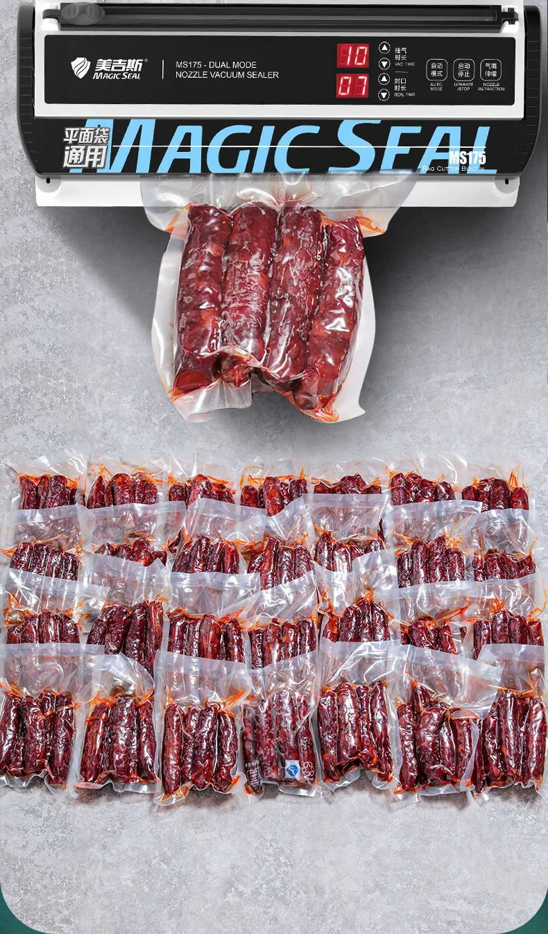 Electric Vacuum Sealer – 30cm Automatic Food Packaging Machine with Dual Mode & Dehumidifying Tank - stirhaus