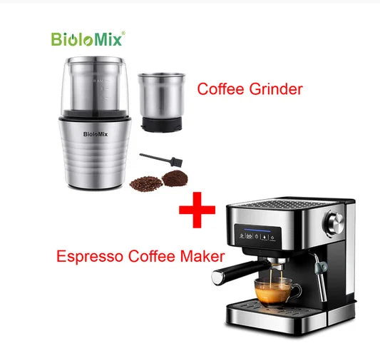 20 Bar Espresso Coffee Machine with Milk Frother Wand – Italian Style Cappuccino & Latte Maker - stirhaus