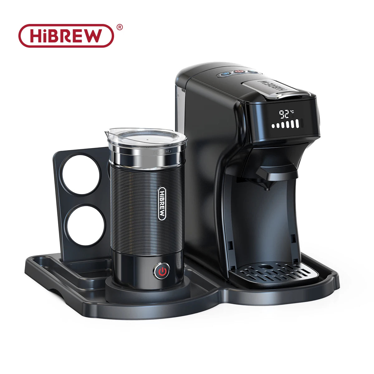 6-in-1 Capsule Coffee Machine – Espresso, Cappuccino & More, Hot & Cold Brew, 20 Bar Pressure - stirhaus
