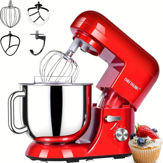 7 Qt Stand Mixer with Tilt-Head – 650W Electric Kitchen Mixer with Dough Hook & Whisk - stirhaus
