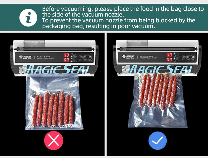 Electric Vacuum Sealer – 30cm Automatic Food Packaging Machine with Dual Mode & Dehumidifying Tank - stirhaus