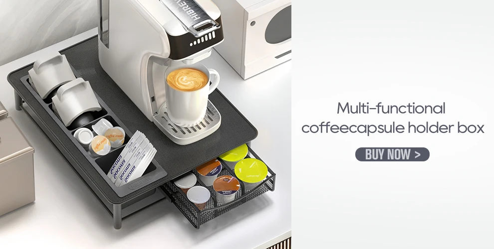 6-in-1 Capsule Coffee Machine – Espresso, Cappuccino & More, Hot & Cold Brew, 20 Bar Pressure - stirhaus
