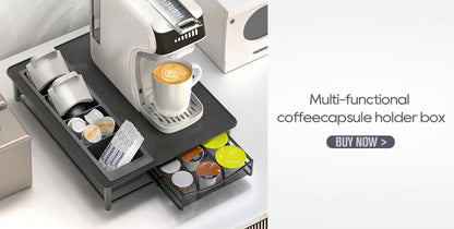 6-in-1 Capsule Coffee Machine – Espresso, Cappuccino & More, Hot & Cold Brew, 20 Bar Pressure - stirhaus