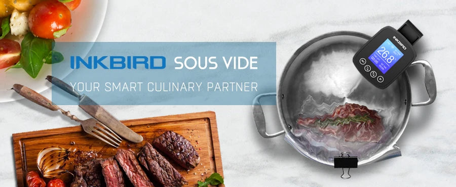 Wi-Fi Sous Vide Precision Cooker – 1000W Immersion Circulator with Digital Controls - stirhaus