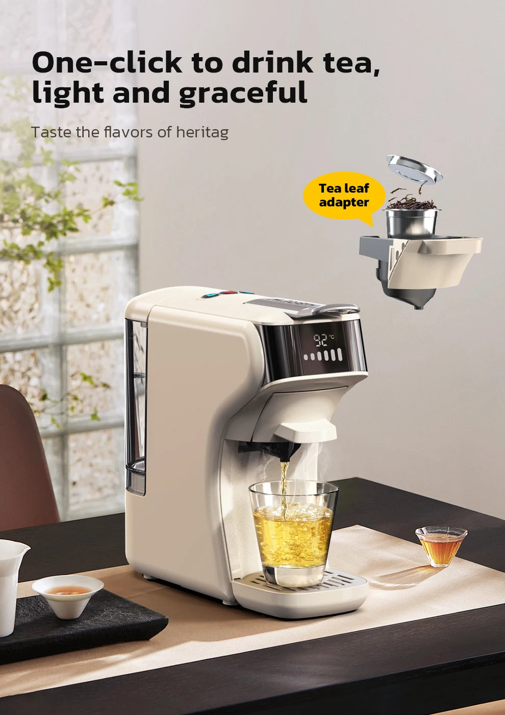 6-in-1 Capsule Coffee Machine – Espresso, Cappuccino & More, Hot & Cold Brew, 20 Bar Pressure - stirhaus