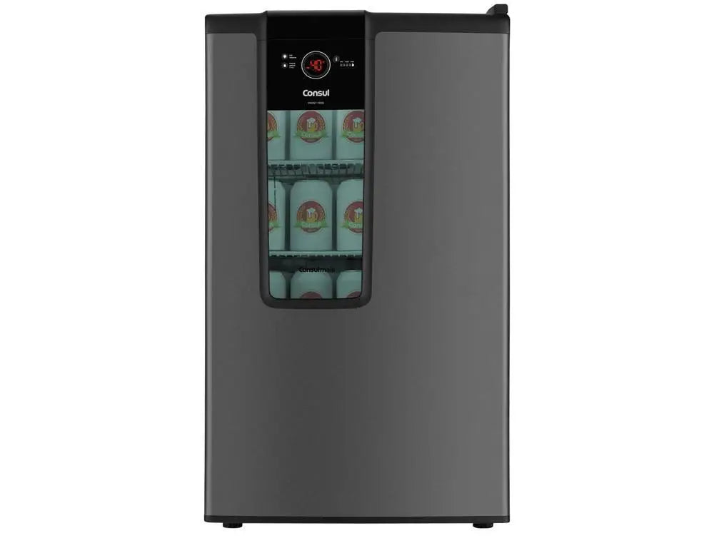 Titanium 82L Beer Fridge – CZD12AT Glass Door Beverage Cooler with Digital Temperature Control - stirhaus