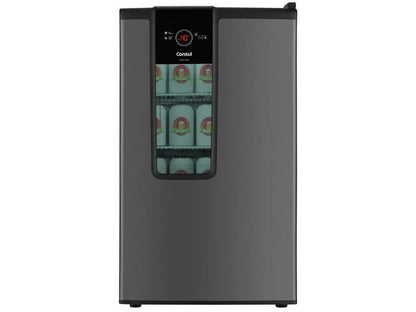 Titanium 82L Beer Fridge – CZD12AT Glass Door Beverage Cooler with Digital Temperature Control - stirhaus
