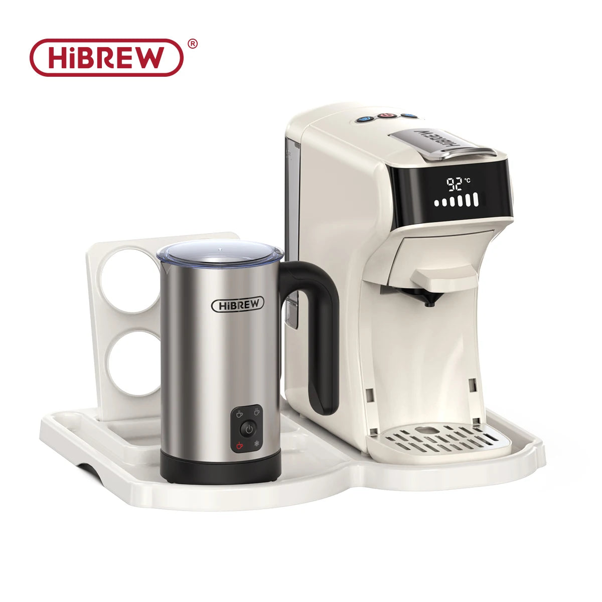 6-in-1 Capsule Coffee Machine – Espresso, Cappuccino & More, Hot & Cold Brew, 20 Bar Pressure - stirhaus