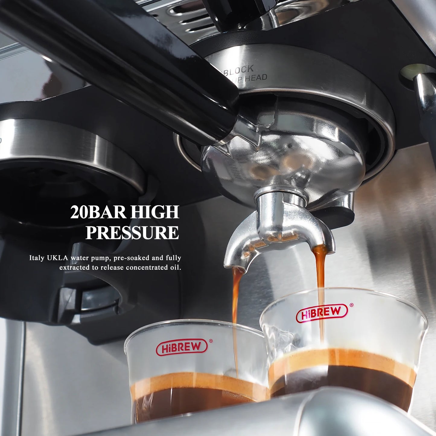 20-Bar Commercial Espresso Machine with Grinder & Barista Kit – Professional Coffee Maker - stirhaus