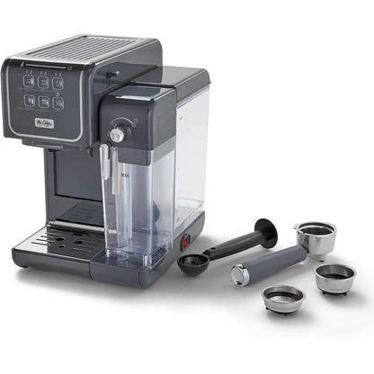 One-Touch Espresso Cappuccino & Latte Machine – 19-Bar Pump with Automatic Milk Frother - stirhaus