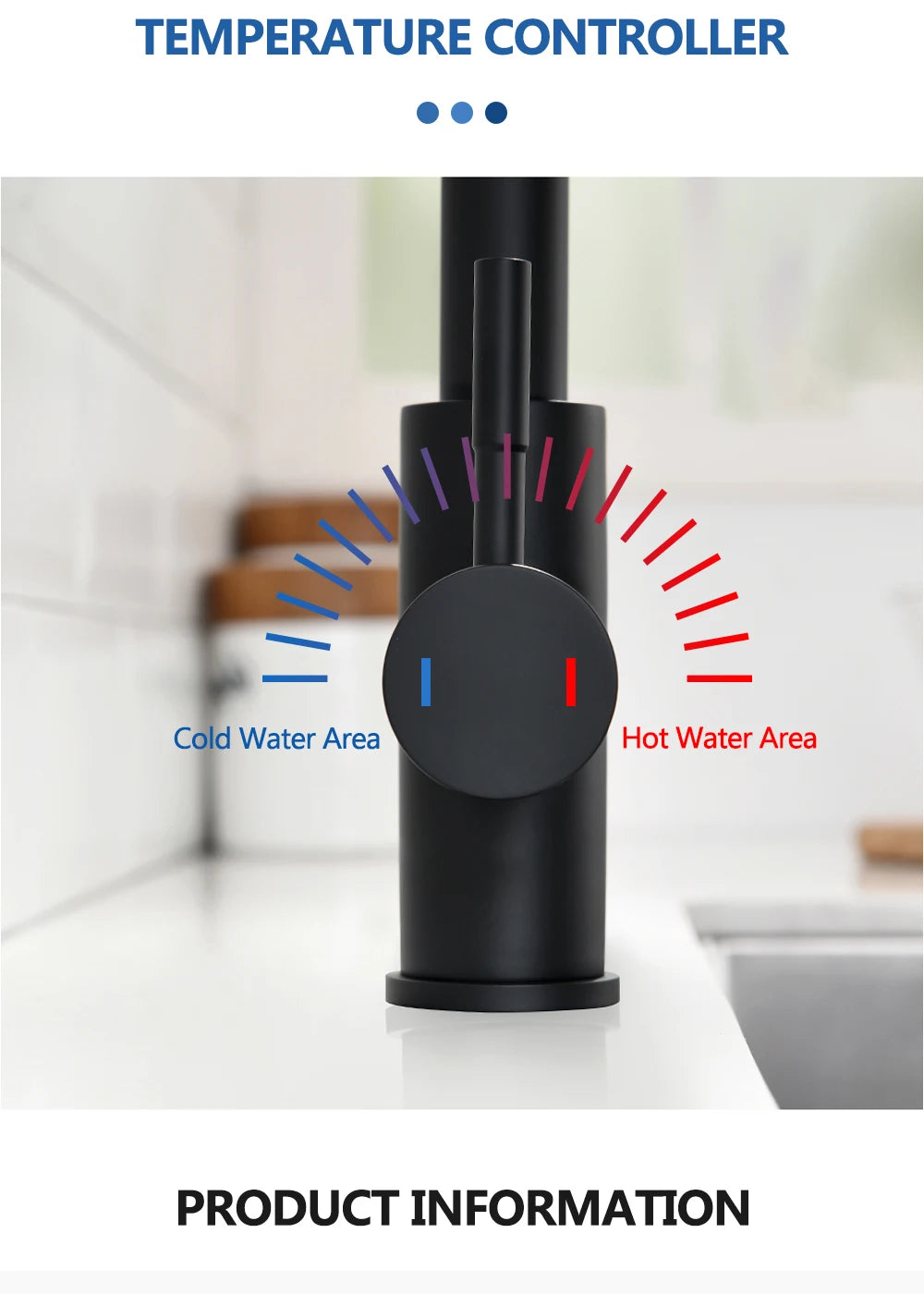 Smart Touch Kitchen Faucet – Brushed Nickel Pull Out Sensor Tap with 360° Rotation & Pull Down Spray - stirhaus
