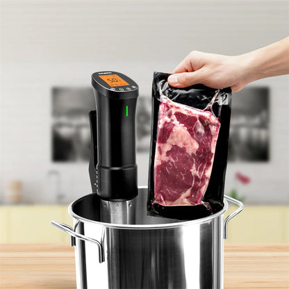 Wi-Fi Sous Vide Precision Cooker – 1000W Immersion Circulator with Digital Timer - stirhaus