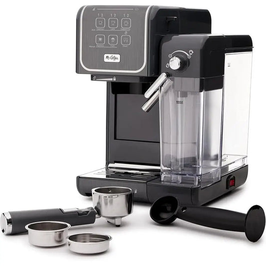 One-Touch Espresso Cappuccino & Latte Machine – 19-Bar Pump with Automatic Milk Frother - stirhaus