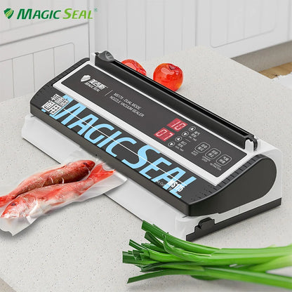 Electric Vacuum Sealer – 30cm Automatic Food Packaging Machine with Dual Mode & Dehumidifying Tank - stirhaus