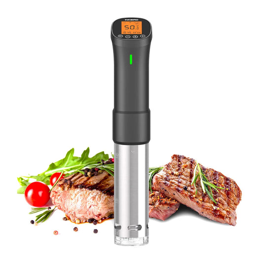 Wi-Fi Sous Vide Precision Cooker – 1000W Immersion Circulator with Digital Timer - stirhaus