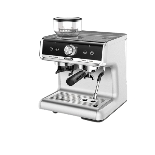 20-Bar Commercial Espresso Machine with Grinder & Barista Kit – Professional Coffee Maker - stirhaus