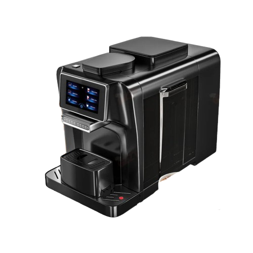Fully Automatic Coffee Maker with Milk Refrigerator & Touchscreen – 11 Coffee Types, 19-Bar Pressure - stirhaus