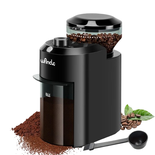 Electric Burr Coffee Grinder – 28 Grind Settings, Conical Burr Mill for Espresso & Coffee Beans - stirhaus
