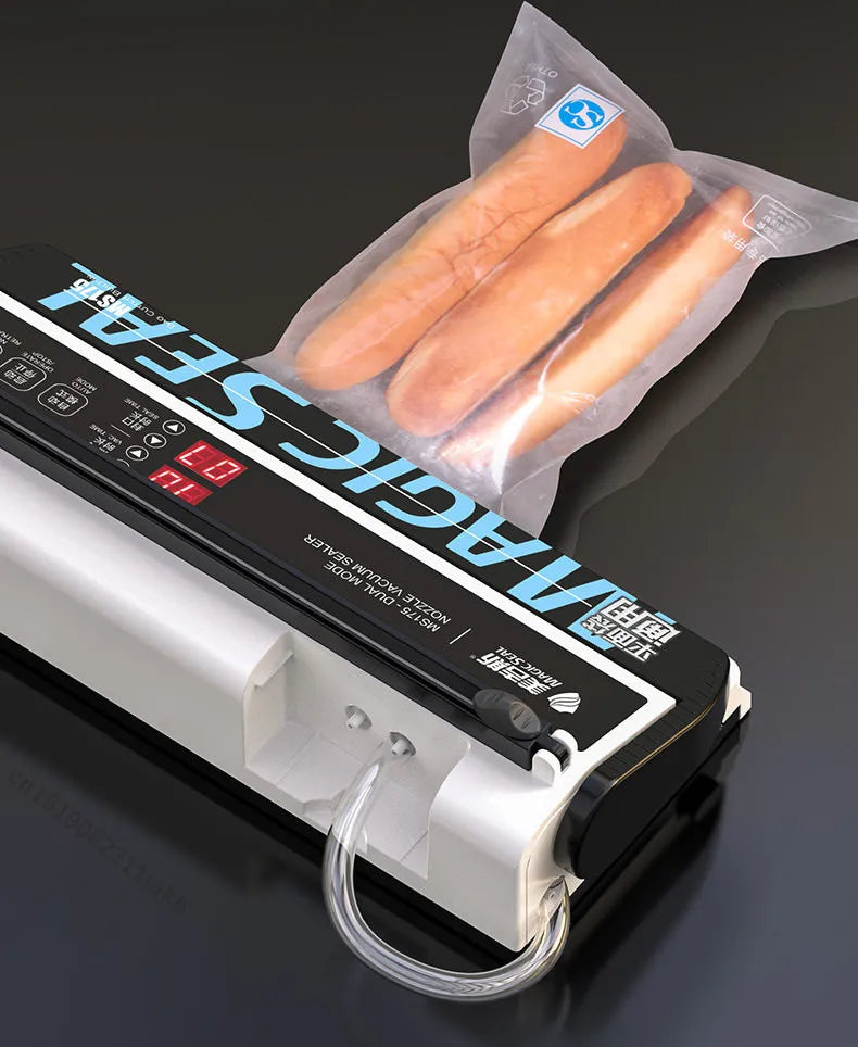 Electric Vacuum Sealer – 30cm Automatic Food Packaging Machine with Dual Mode & Dehumidifying Tank - stirhaus