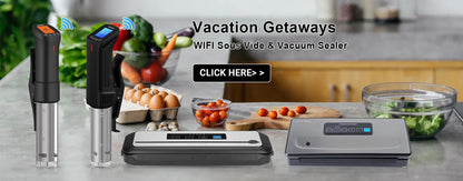 Wi-Fi Sous Vide Precision Cooker – 1000W Immersion Circulator with Digital Controls - stirhaus