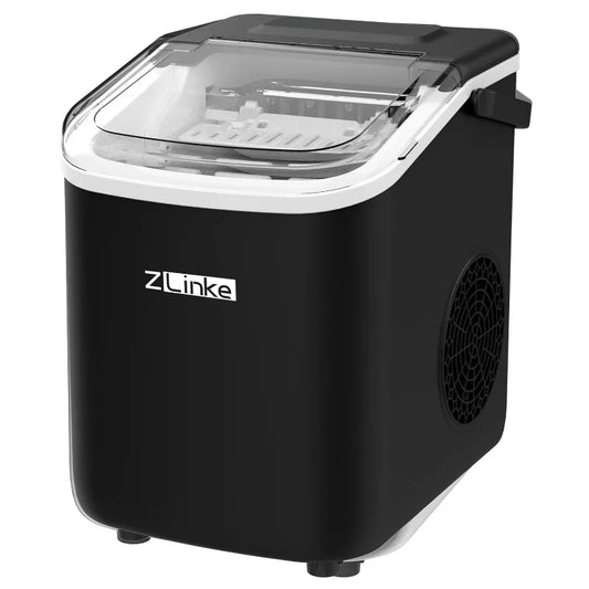 Countertop Ice Maker – 26 lb/Day Portable Machine with Self-Cleaning & Basket - stirhaus