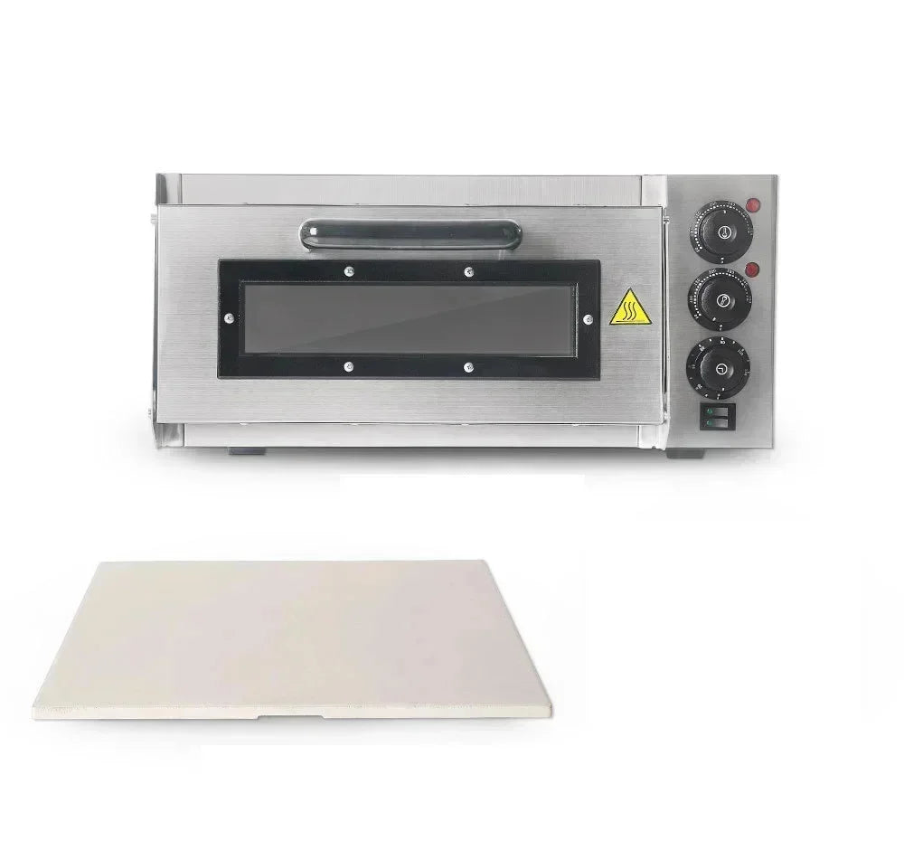 20L Commercial Stainless Steel Pizza Oven – Single Layer, 220V, 2000W - stirhaus