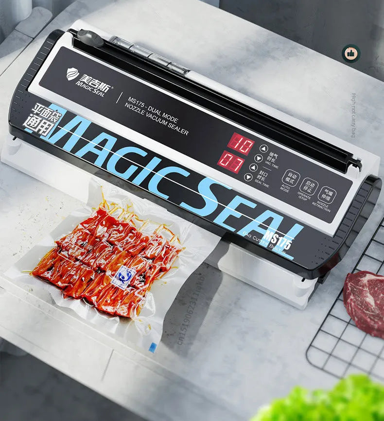 Electric Vacuum Sealer – 30cm Automatic Food Packaging Machine with Dual Mode & Dehumidifying Tank - stirhaus
