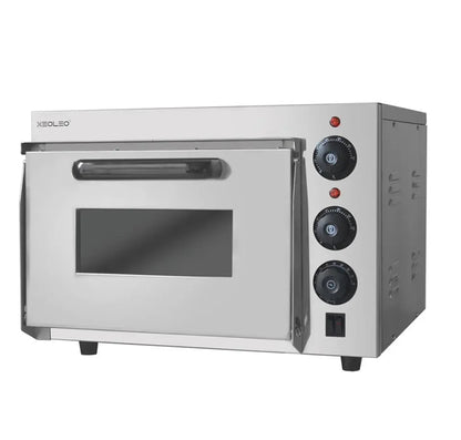 13" Electric Pizza Oven with Stone – 2500W Commercial Stainless Steel Baking Oven - stirhaus