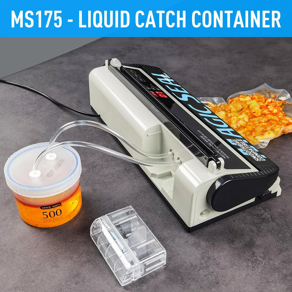 Electric Vacuum Sealer – 30cm Automatic Food Packaging Machine with Dual Mode & Dehumidifying Tank - stirhaus