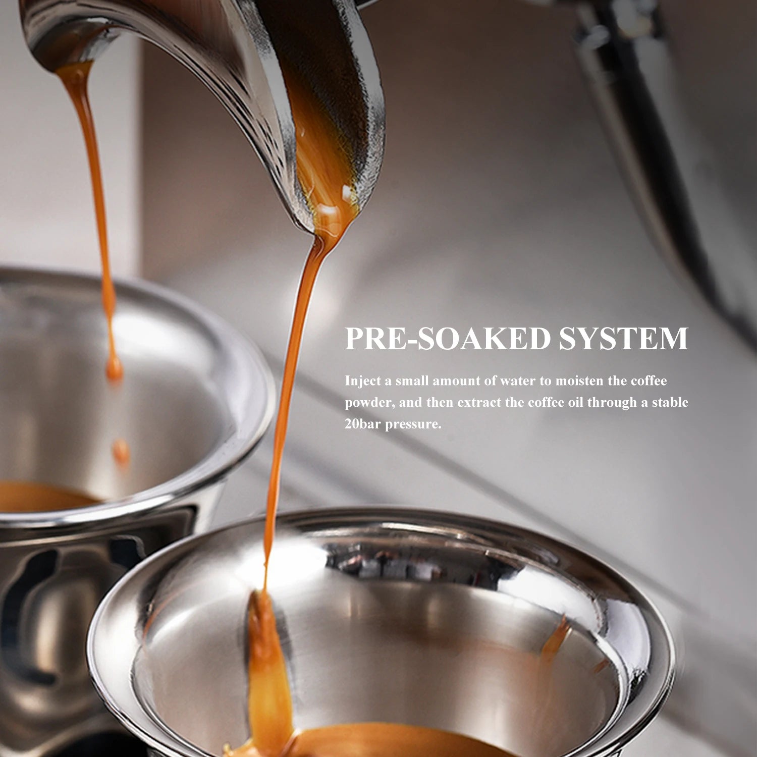 20-Bar Commercial Espresso Machine with Grinder & Barista Kit – Professional Coffee Maker - stirhaus