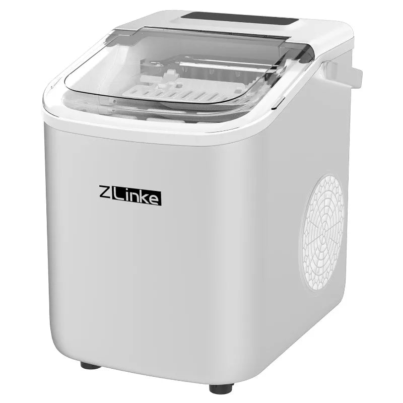 Countertop Ice Maker – 26 lb/Day Portable Machine with Self-Cleaning & Basket - stirhaus