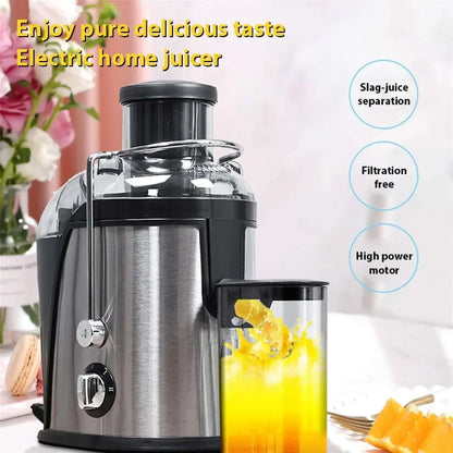 Stainless Steel Centrifugal Juicer with 3" Wide Chute, 2 Speeds & Auto Pulp Ejection - stirhaus